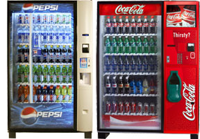 Plano Soda Beverage Vending Machines